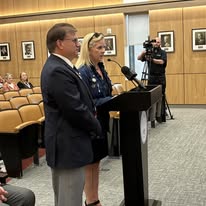 Bristol Lodge No. 1010 representatives attending the City Council proclamation presentation